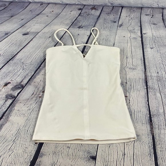 David Lerner Tops - Exhale by David Lerner Cage Back Top White Strappy